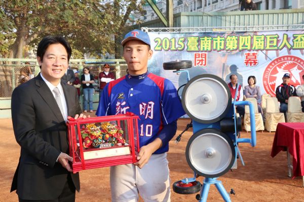 臺南市第四屆巨人盃國際青少棒錦標賽閉幕