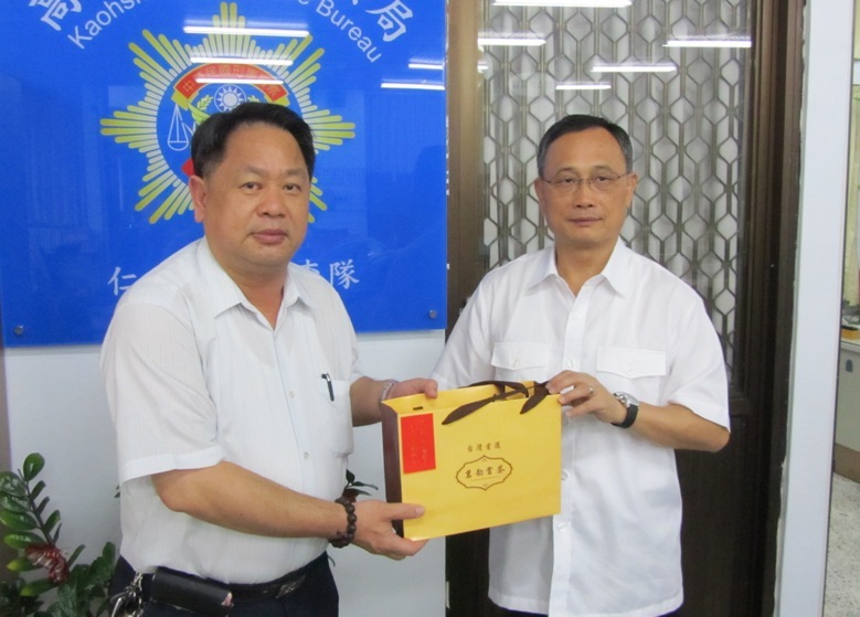 仁武分局偵破不良幫派暴力份子 瓦解黑幫組織 獲頒局長破案茶