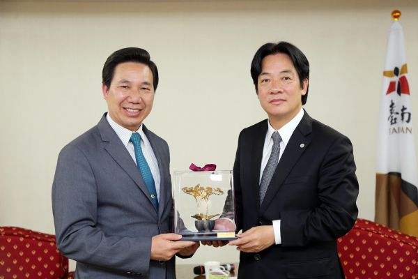 金門縣政府團隊拜訪台南市府 學習賴清德市長指標性的施政成效