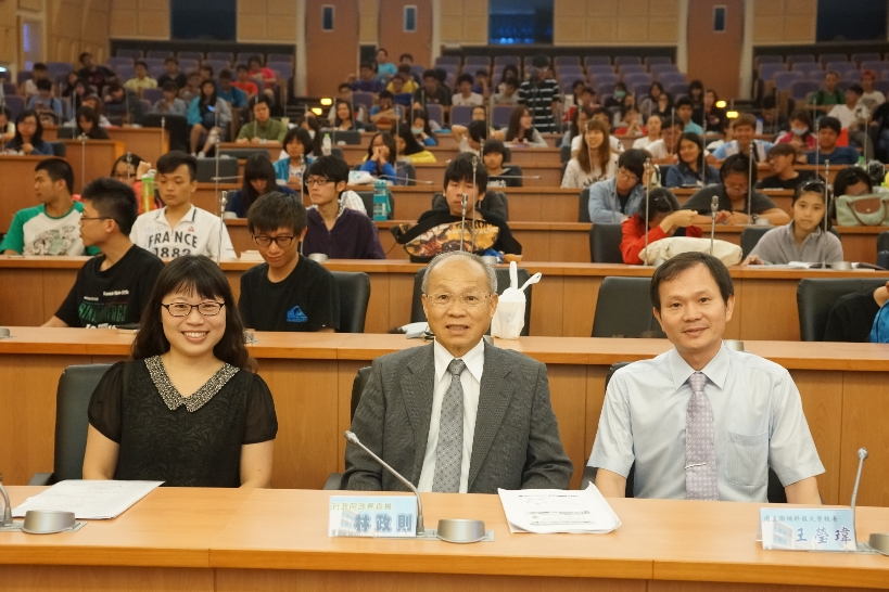 政委林政則 澎科大主講 提醒學子「生涯愈早規劃、勝算愈大」