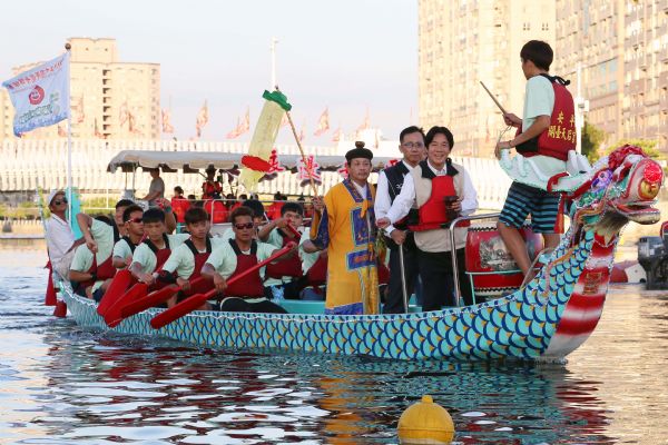 2015臺南市國際龍舟錦標賽開幕 祭江、開幕典禮莊嚴隆重