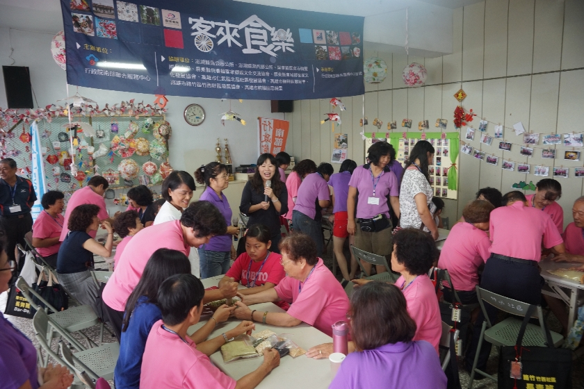 「落來坐，食杯茶」路竹客來食樂 江玲君到場體驗客家飲食文化