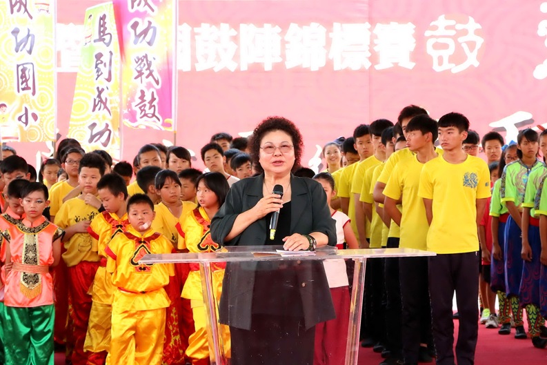 全國鼓陣錦標賽登場 陳菊市長：鼓陣精神傳承民俗文化