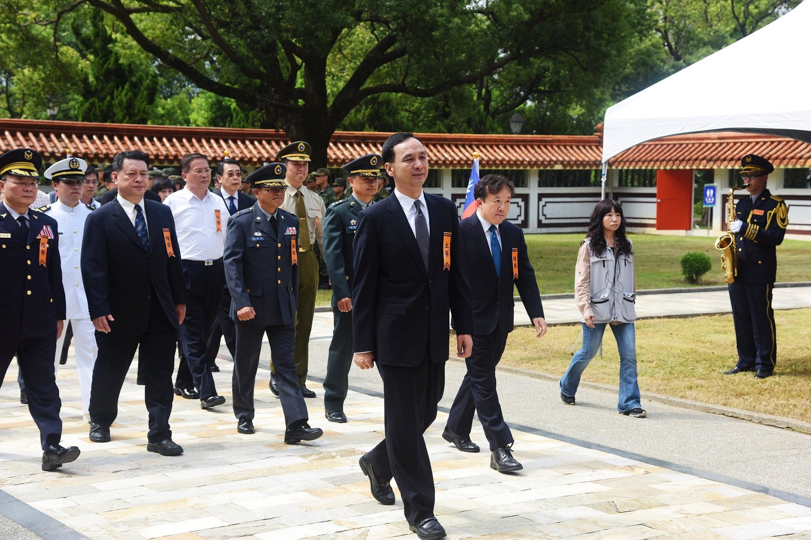 九三軍人節 朱立倫至淡水忠烈祠追思先賢烈士