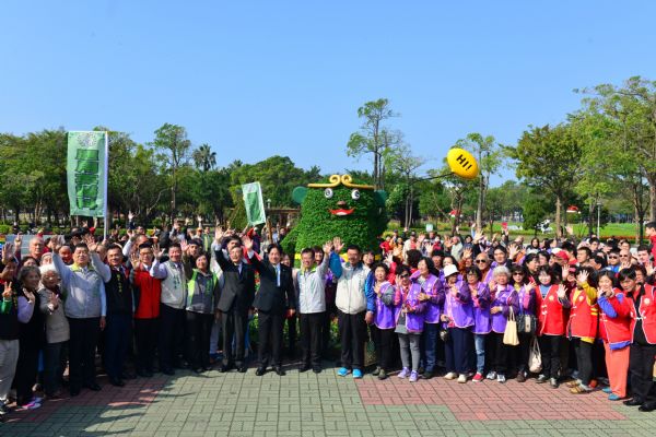 2016台南百花祭登場 賴清德市長巡視水交社及水萍塭公園