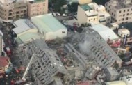 高雄市美濃區發生6.4強震 台南維冠大樓倒塌 釀14死 失聯156人