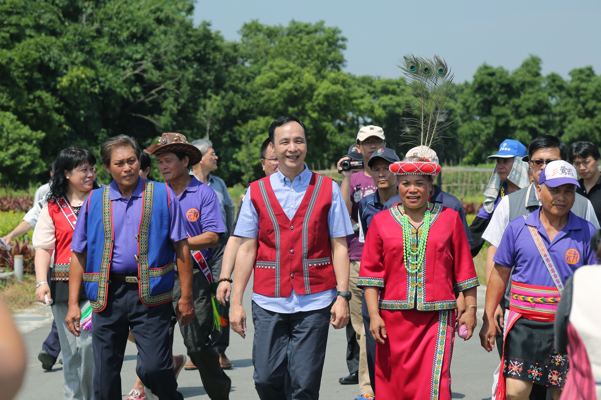全國第一座原民參與自力造屋聚落　朱立倫市長:創造中央、地方、族人三贏政策