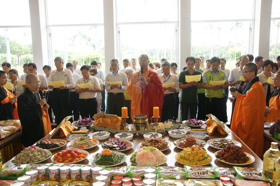 中油公司煉製事業部、高雄煉油廠 中元普渡「三時繫念祈安法會」