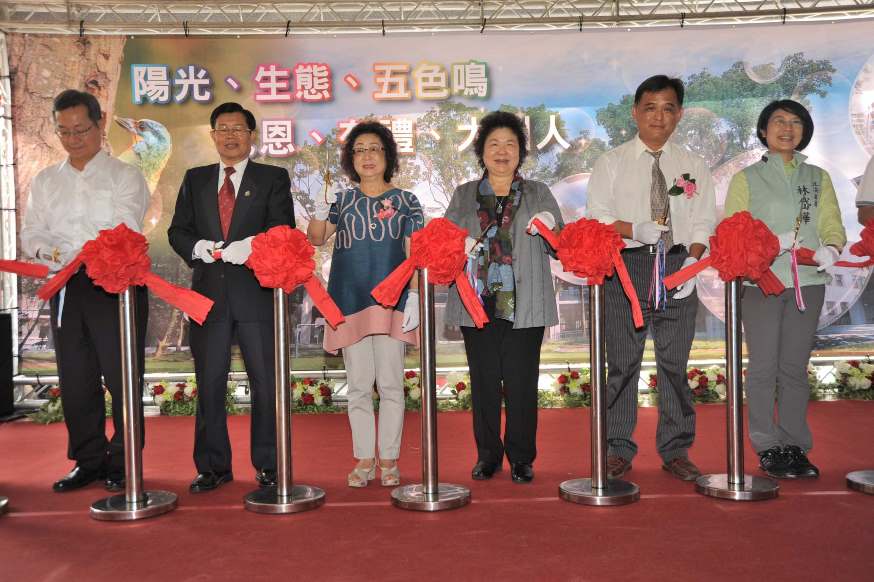 大洲國中校舍改建落成 陳菊：提供師生優質永續教育環境