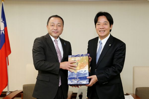 日本勞動組合總聯合會石川縣聯合會西田滿明會長來訪台南