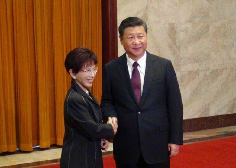 中共總書記習近平會見 洪秀柱：求一中原則之同 存一中涵義之異