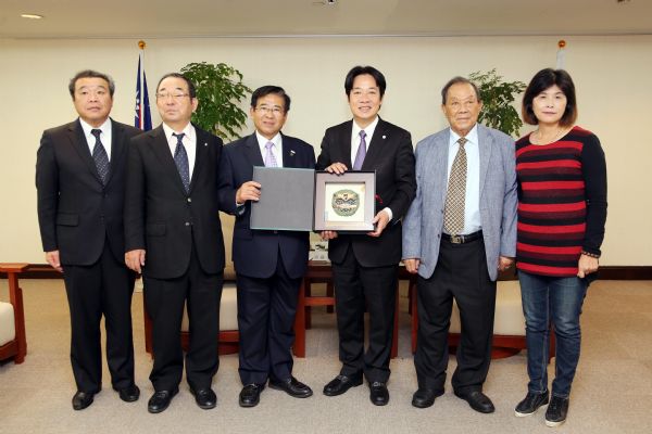 日本靜岡縣富士宮市府團隊訪台南 明年可望簽訂友誼城市