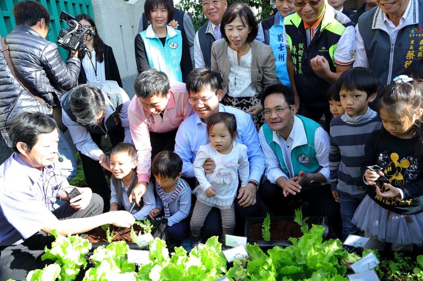 林佳龍市長視察幼兒食農教育 肯定托育一條龍創幼兒、家長、幼托產業三贏