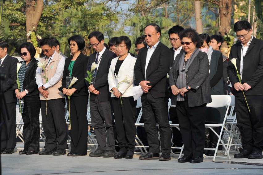 二二八事件七十周年追思 高雄市長陳菊盼客觀面對歷史事實