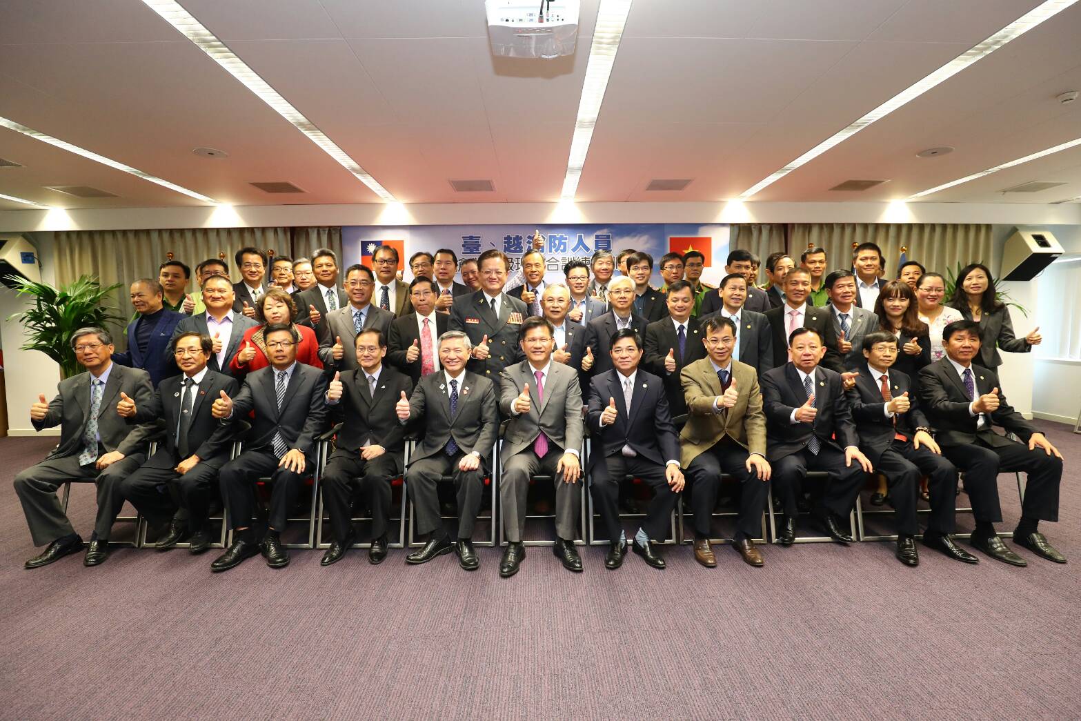 台越消防跨出合作第一步 火災搶救聯合訓練展開