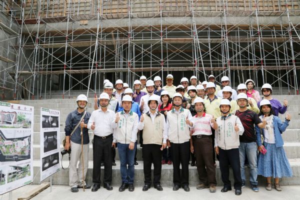 視察台江文化中心興建工程 賴清德市長：文化建設逐步到位
