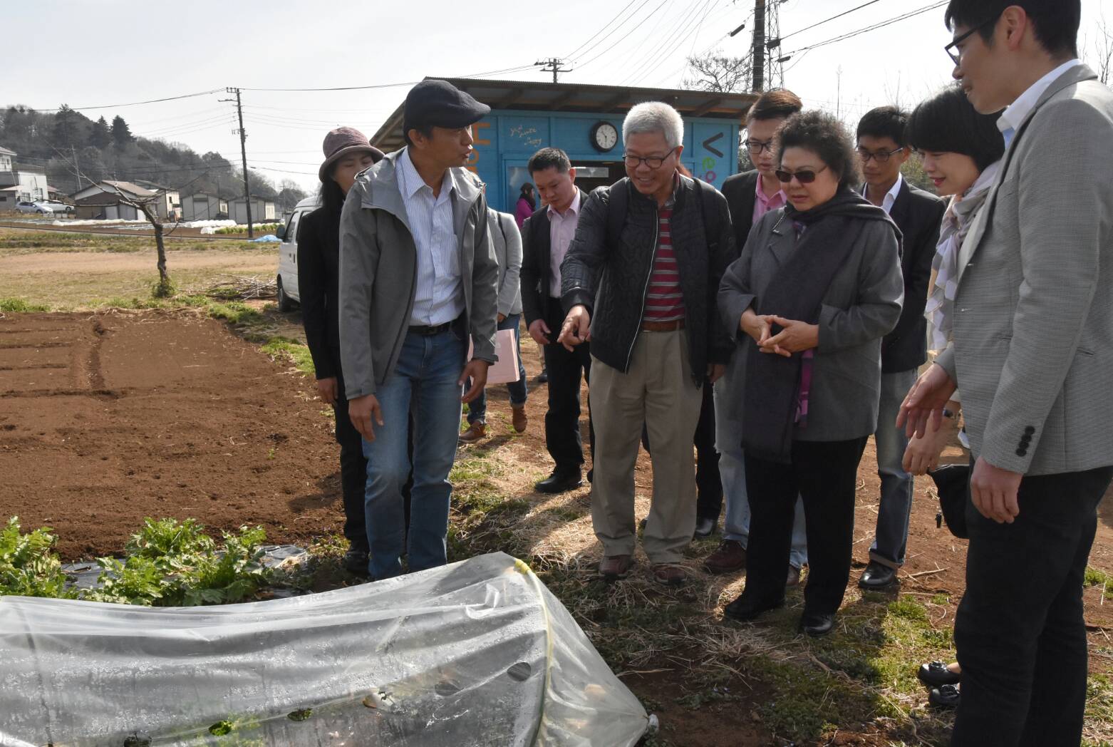 陳菊市長率高雄型農大聯盟赴日交流「小農直賣農場」
