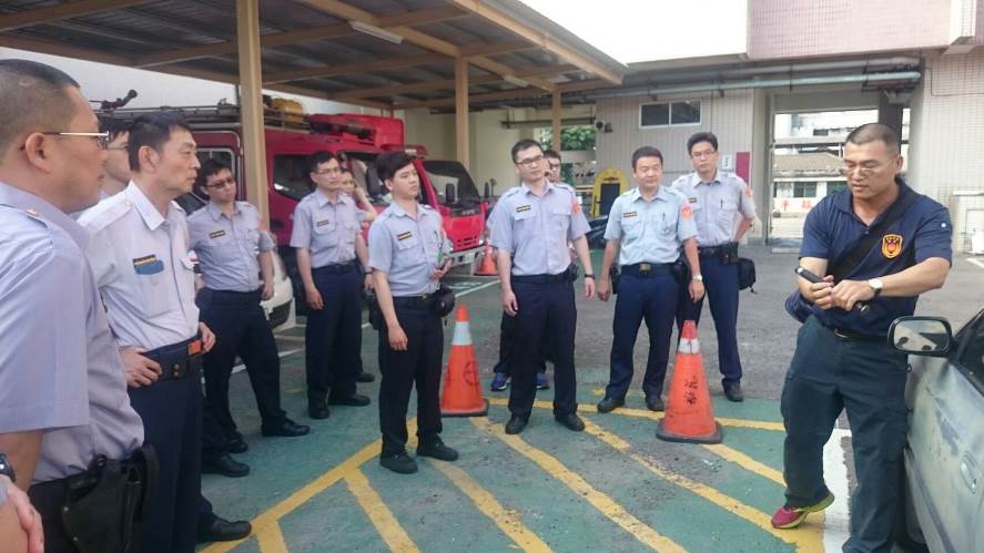 三民第二分局實施強制破窗訓練 強化執勤效能