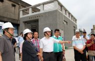 視察鹽埕區及哈瑪星防汛整備 高雄市長陳菊盼強化排水能量