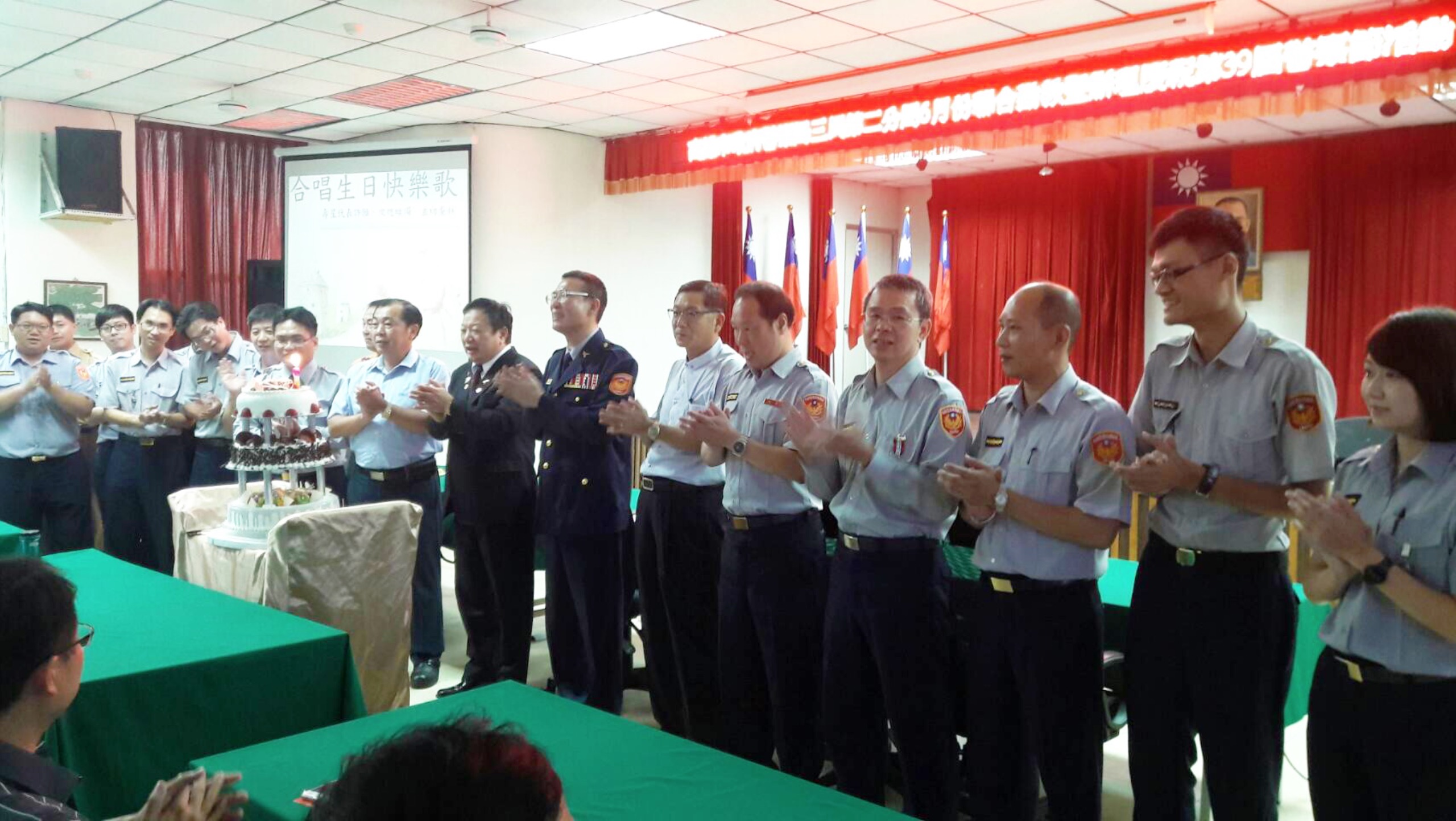 三民二分局辦理慶祝警察節活動 同仁感受過節氣氛
