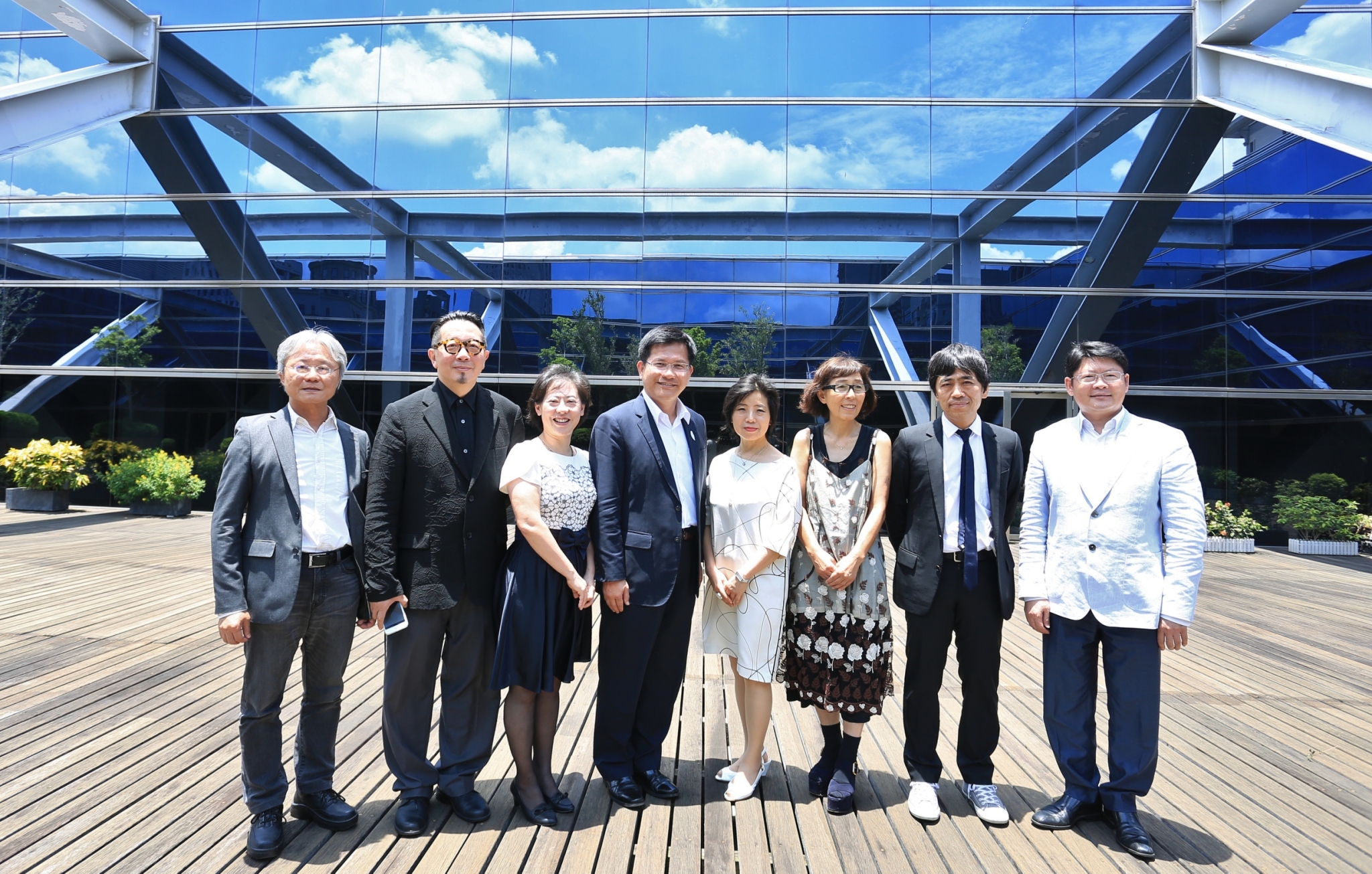 中市綠美圖建築師妹島和世拜會中市府 林佳龍市長肯定設計創作驚艷特別
