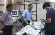 毒犯駕車闖紅燈撞傷十全所警員 高雄市警察局長陳家欽、分局長戴台捷到醫院慰問