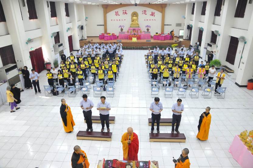 中油煉製事業部大林煉油廠吉祥月普渡法會 為社區及台灣中油公司祈福