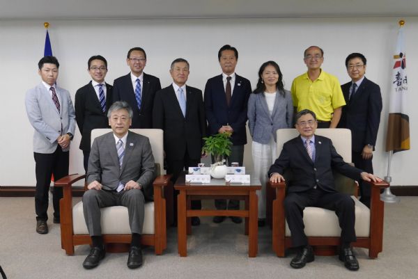 山形市齋藤順治副市長蒞府拜會吳宗榮副市長 討論締結友好協定事宜