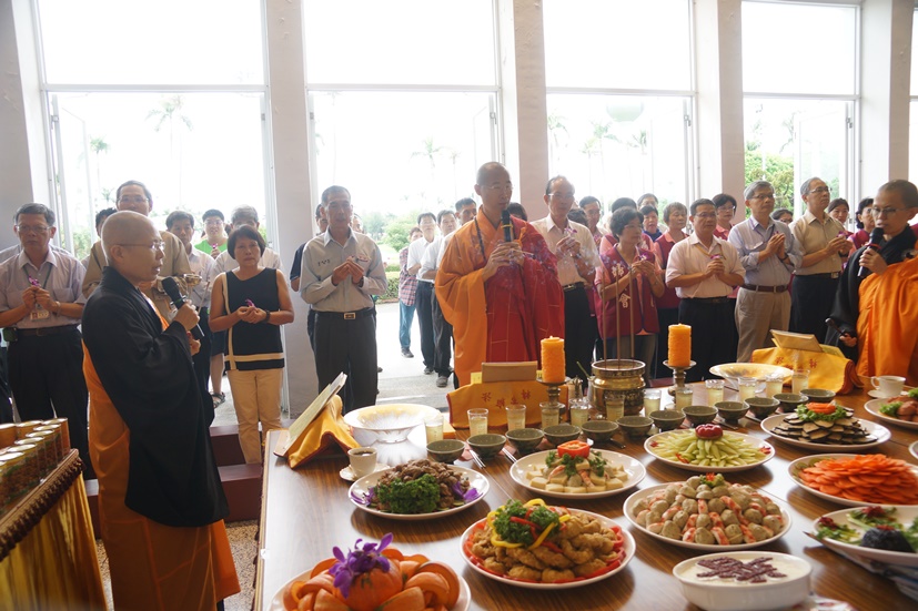 中油公司煉製事業部以恭敬感恩的心辦理中元祈安法會