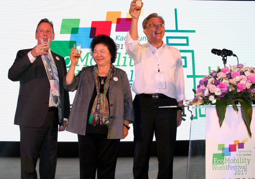 2017生態交通歡迎晚宴 高雄市長陳菊設宴展現在地文化