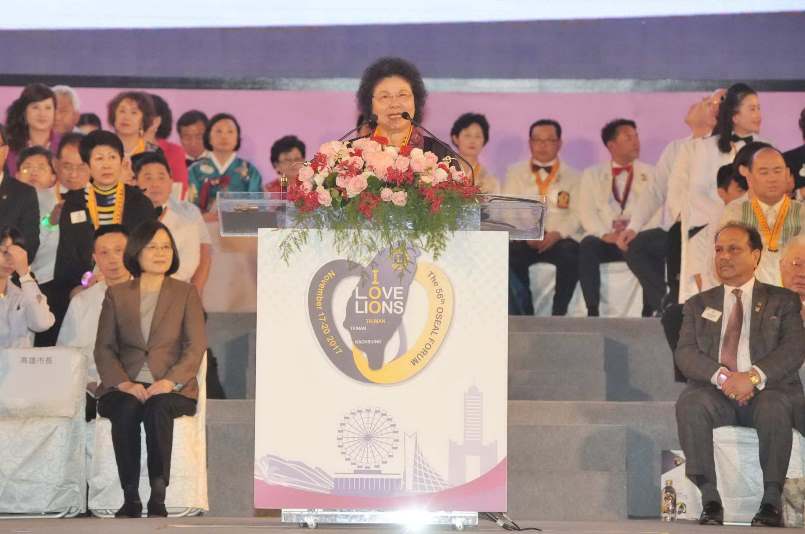 第56屆遠東暨東南亞獅子年會開幕 市長陳菊：推動城市轉型 與國際接軌