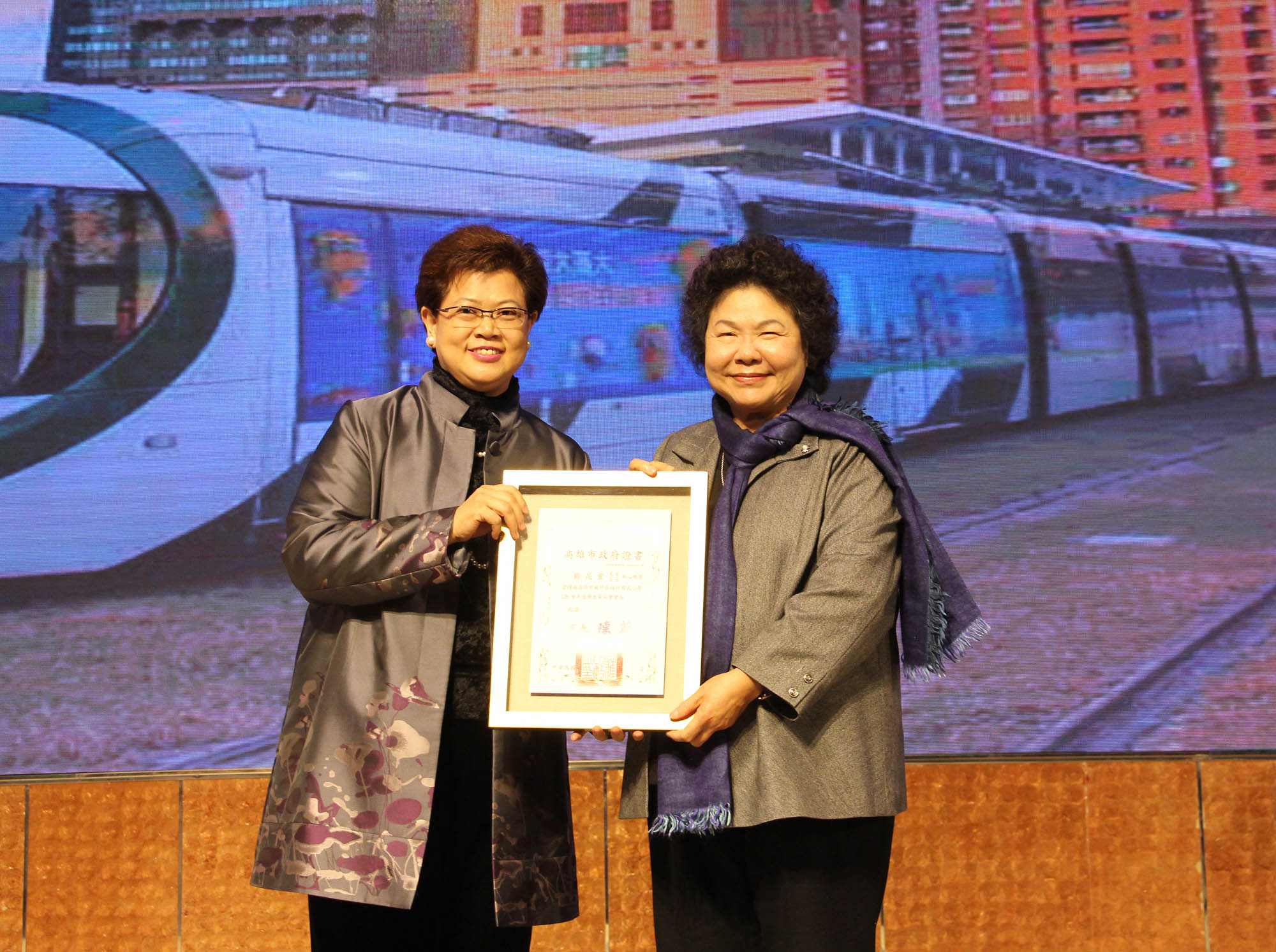 各級學校家長會長授證 陳菊感謝為教育付出