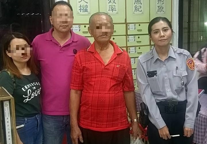 馬籍旅客慕名夜市來台走失 三民第一分局長明所警助返下榻飯店