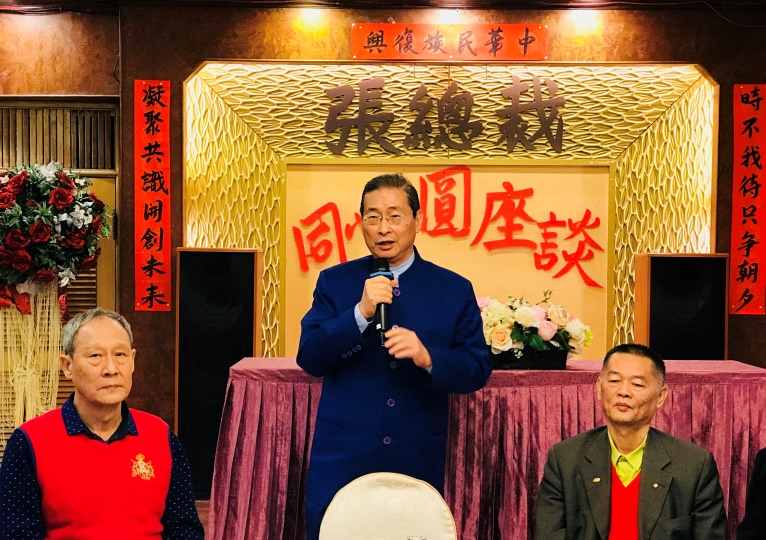 統促黨總裁張安樂抵高雄召集提6改4公投提案 還給陸配公平待遇