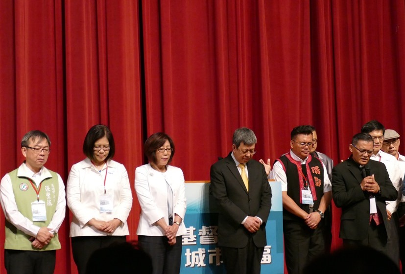 副總統陳建仁參加高雄市議會第三屆新年早禱會