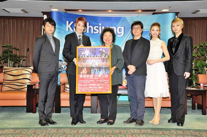 「寶塚歌劇團」首度高雄公演 陳菊：提升雙方文化交流