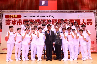 國際護師節 林佳龍市長：市府做白衣天使最堅實的後盾