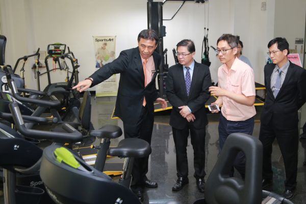 促進投資招商台南市府主動出擊 挖掘隱身巷弄冠軍企業 李孟諺市長參訪力伽實業