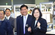 蔡英文總統參訪智慧機械產業 肯定台中發展越來越好