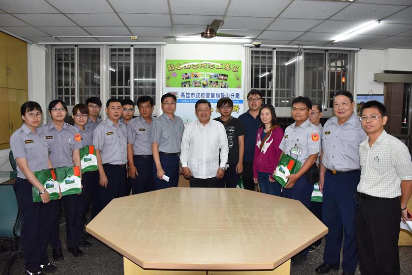 破獲製毒工廠、販毒案 高市警局長何明洲親臨鼓山分局慰勉同仁及輔警