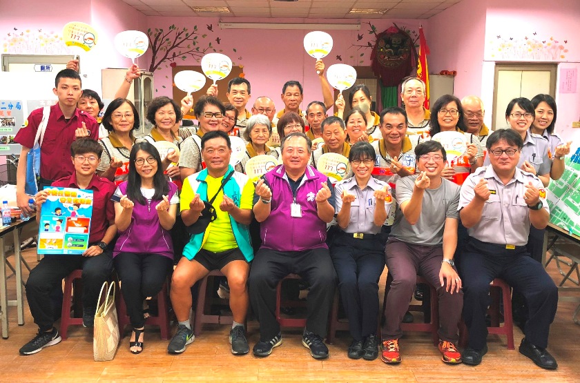 三民二分局結合里民辦理『社區治安輔導訪視暨犯罪預防宣導』活動