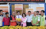 高雄市議長康裕成採買4500公斤「出口等級」的優質香蕉力挺蕉農