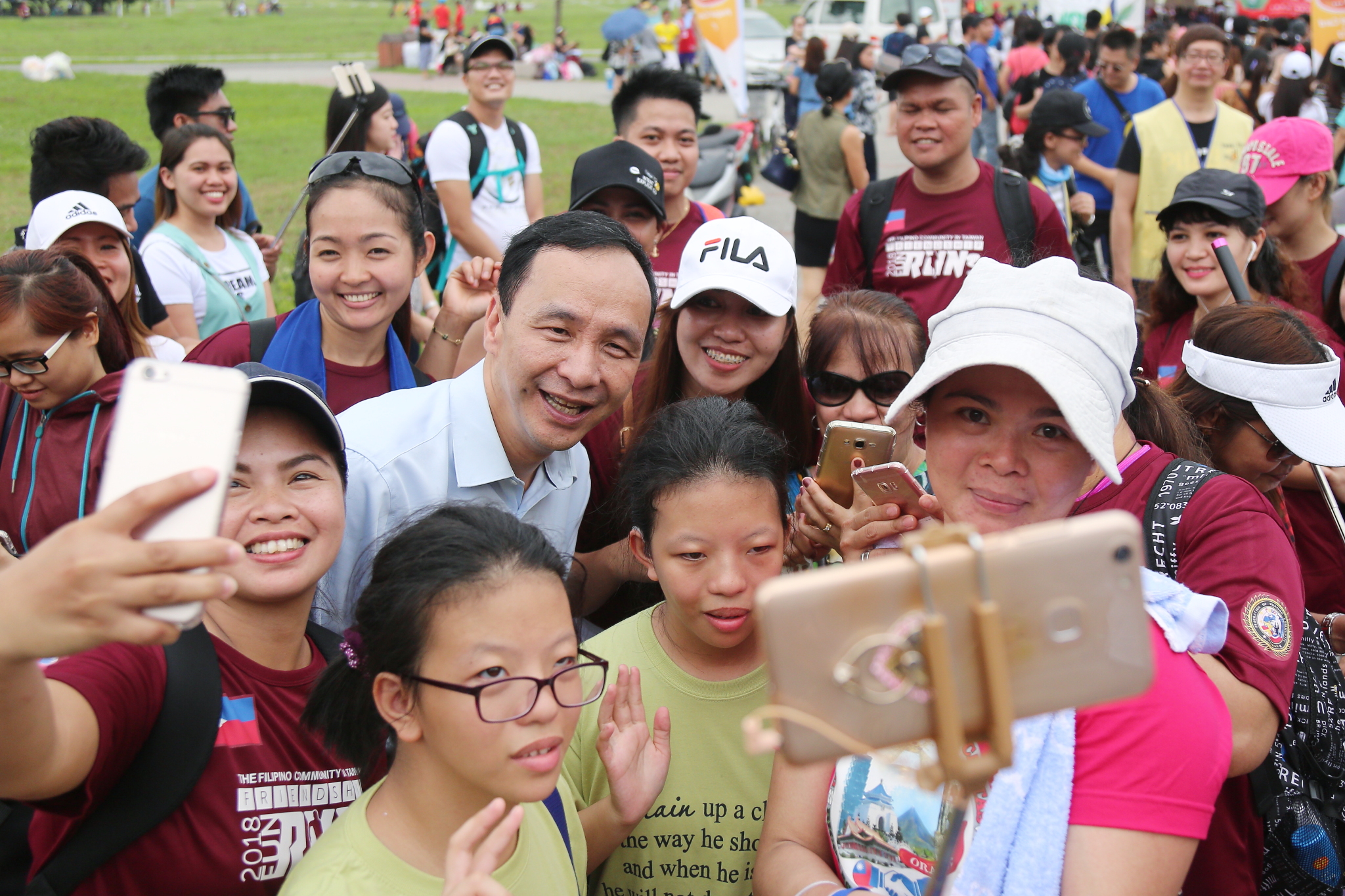 菲律賓120年國慶暨友誼路跑活動 朱立倫感謝移工朋友的貢獻