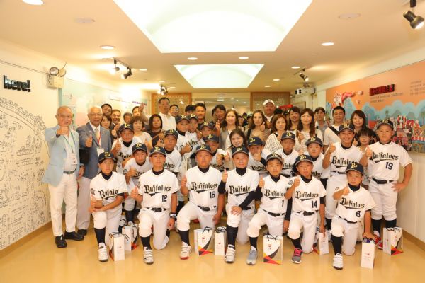 日本歐力士猛牛少年隊抵台南 參與台南市學生夏季棒球聯盟 以球會友
