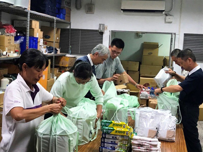 慈濟台南成立防災應變協調中心 提供800個便當援助需求