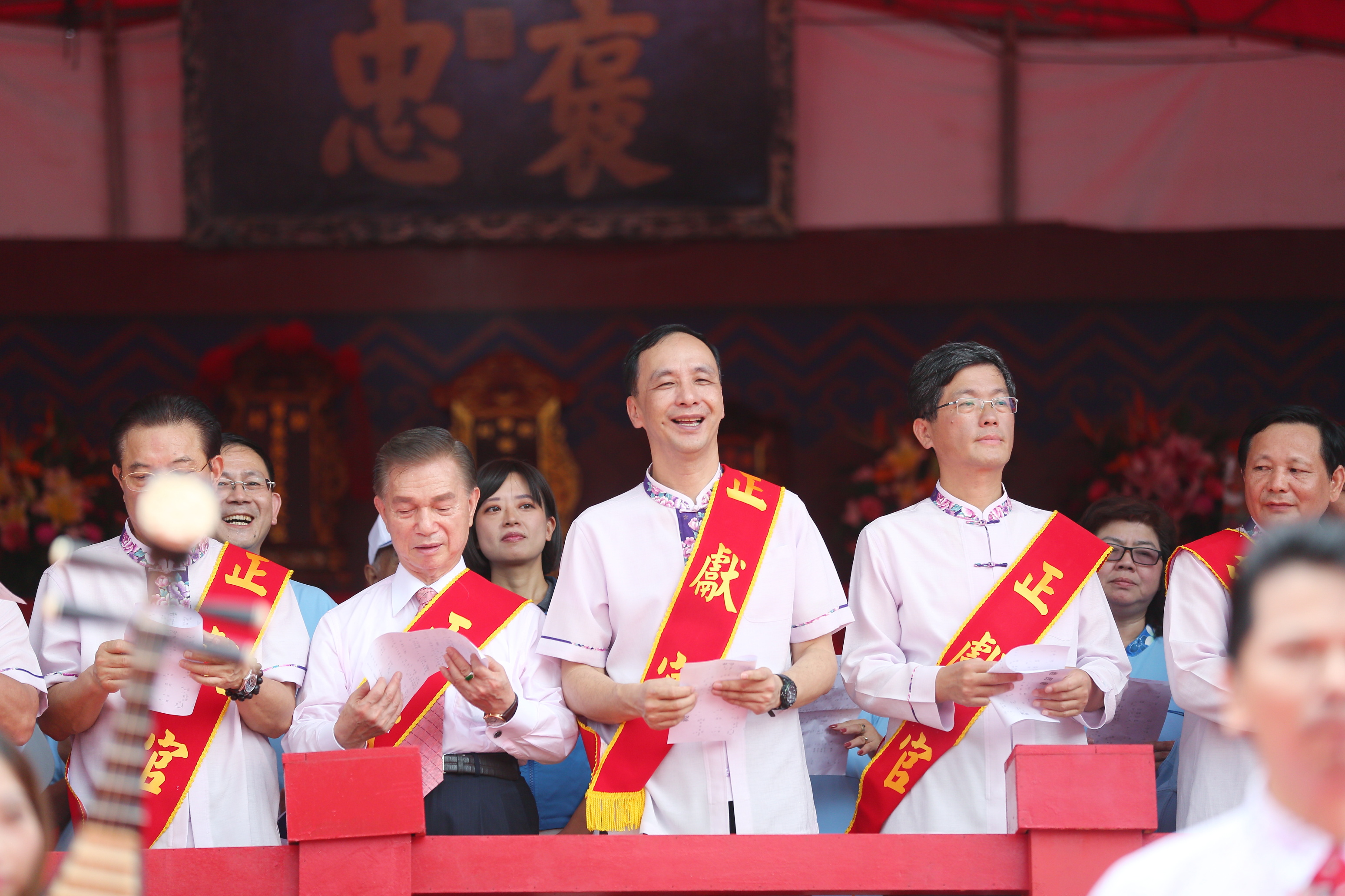 新北客家義民爺文化節祭祀大典 朱立倫盼宏揚義民爺忠義精神