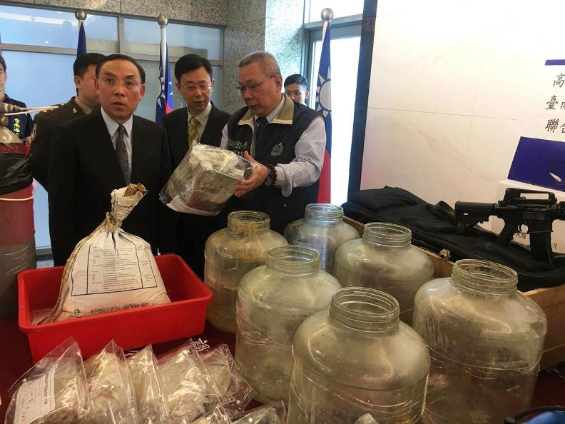 調查局高雄市調處破獲史上最大製毒工廠