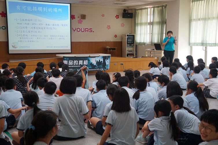 高市學子學習反毒 反毒講師：打造校園反毒安全網