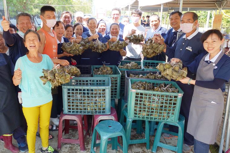 台灣慈濟萬「粽」一心  馳援印尼救災重建家園