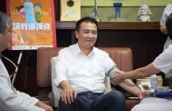 許立明市長率領副市長及各局處首長接種流感疫苗